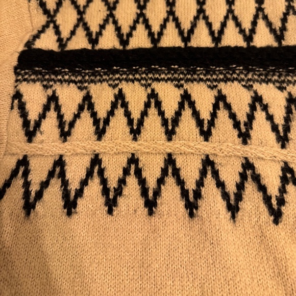 Lane Bryant Oatmeal & Black Geometric Open-Front Cardigan – 26/28 - Picture 7 of 16